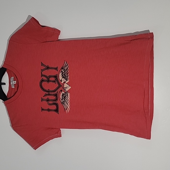 Lucky Brand Tops - Lucky Brand Medium Short-Sleeve T-Shirt with Brand Badge